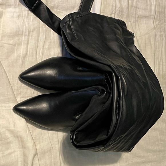 Azalea Wang Black Thigh High Boots. Size 9 - Picture 4 of 8